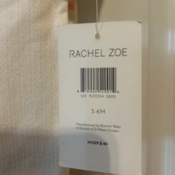 Rachel Zoe 5 Pack Bodysuits 3-6M - Picture 3 of 4